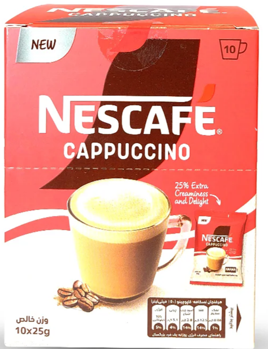 Nescafe Cappuccino 10 cups
